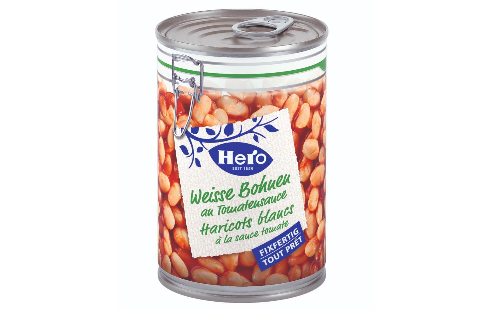 Dose Weisse Bohnen 440 gWeisse Bohnen an Tomatensauce