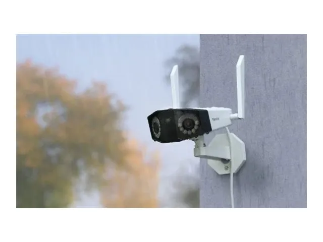Reolink Duo Series 2 WiFi - Netværksovervågningskamera - udendørs, indendørs - vejrbestandig - farve (Dag/nat) - 8 MP - 4608 x 1728 - 4K - fast brændvidde - audio - trådløs - WiFi - LAN 10/100 - H.265 - DC 12 V