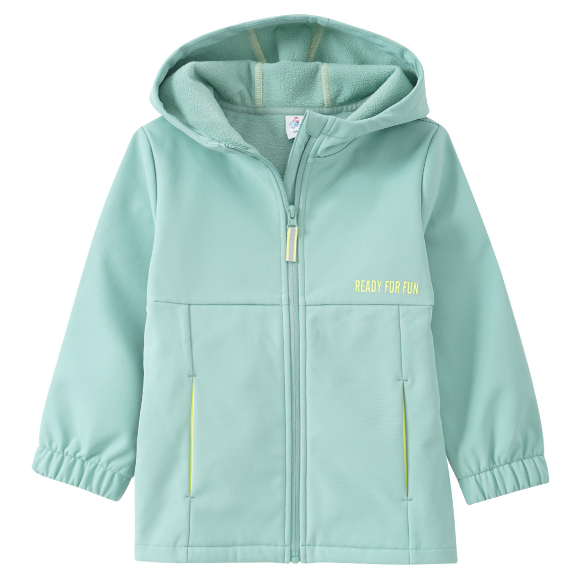 Topolino Jungen Softshelljacke mit Kapuze hellblau