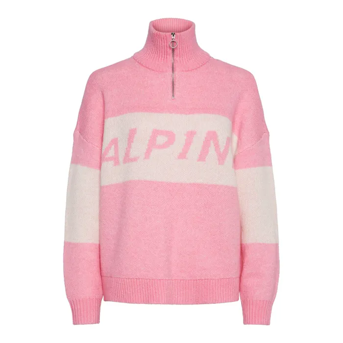 Pieces Nordan Half-Zip Knit Sweater Dames