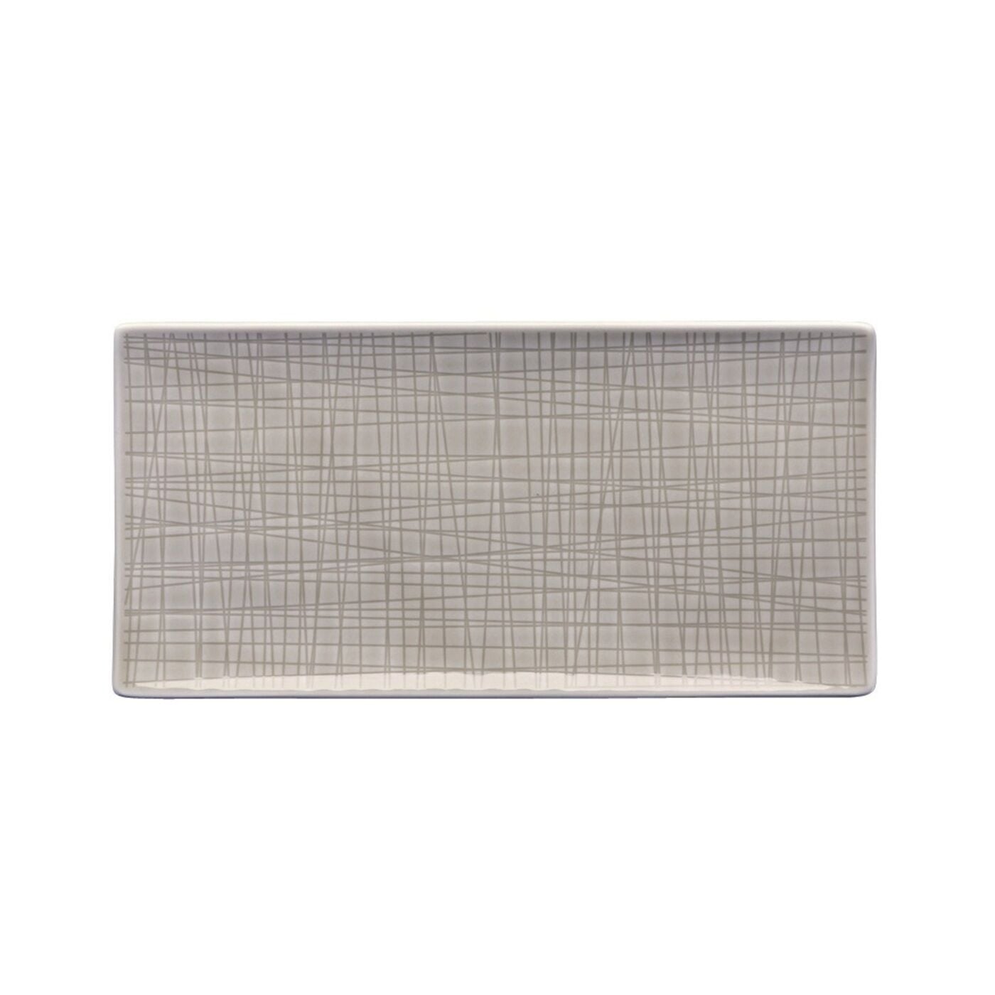 RosenthalPlatte flach 26x13cm Rosenthal - Porzellan, Mesh mountain