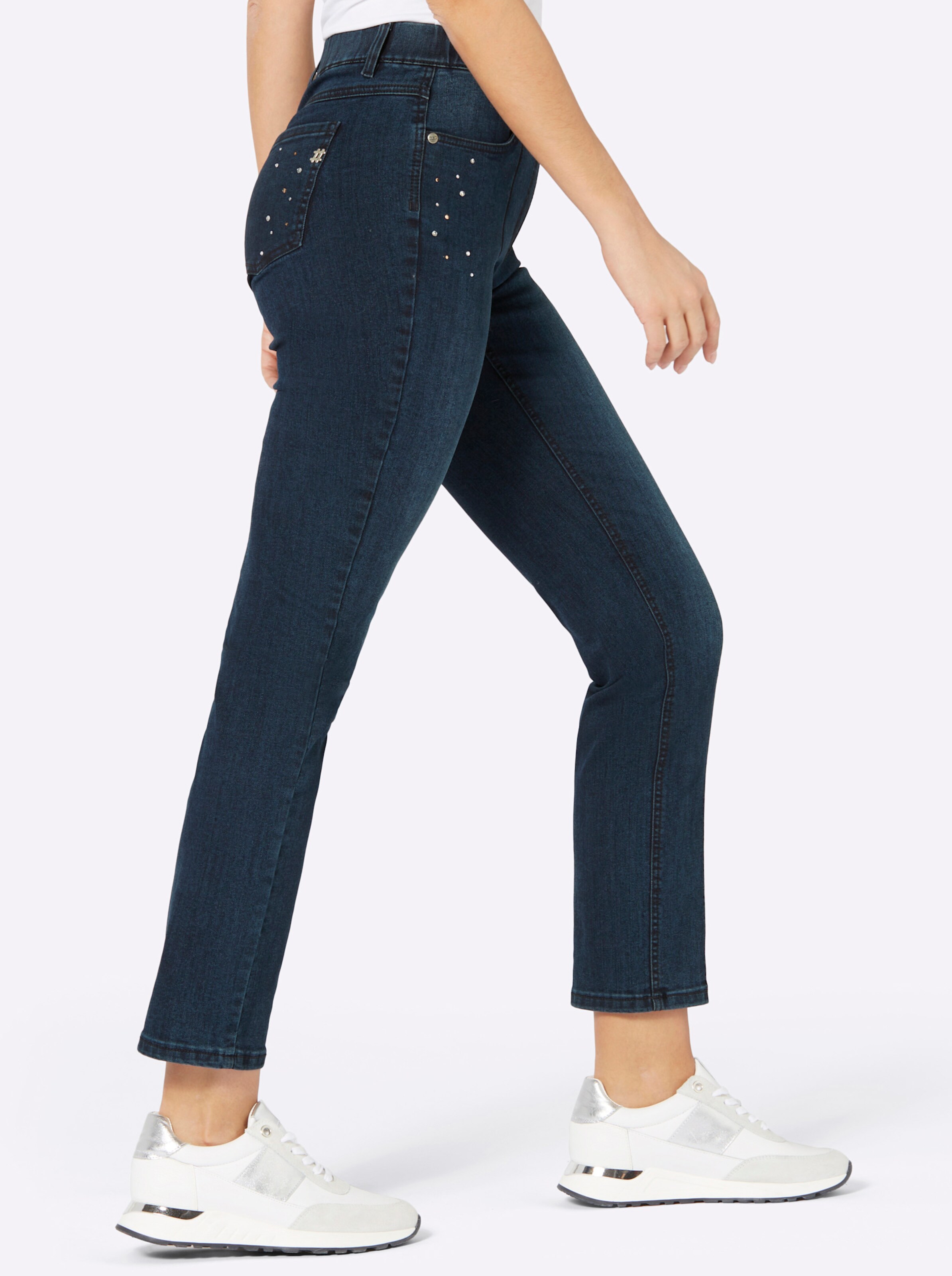 Ascari Edel-Jeans in dark blue