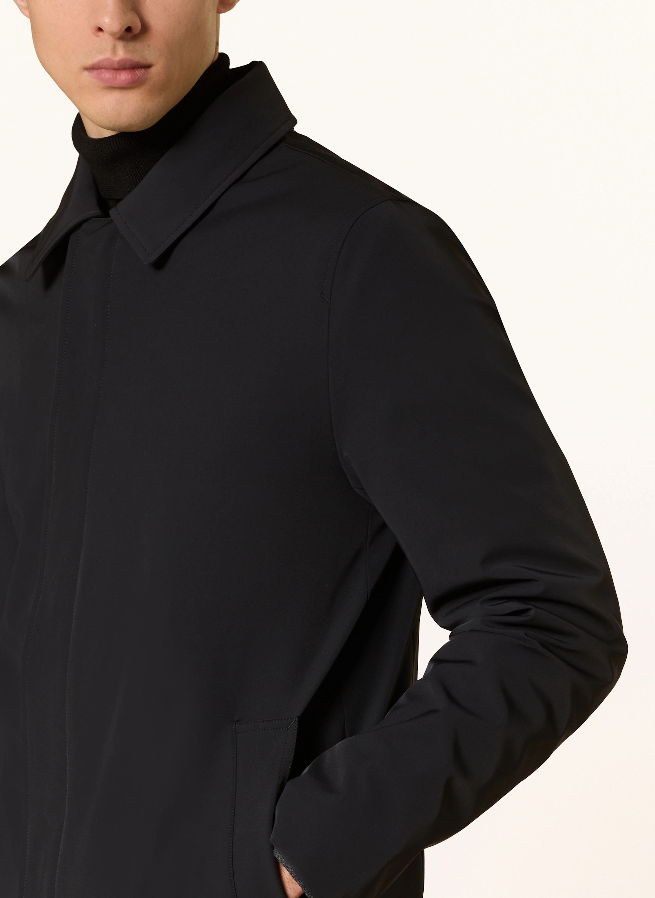 REISS Mantel LOGAN mit herausnehmbarer Blende