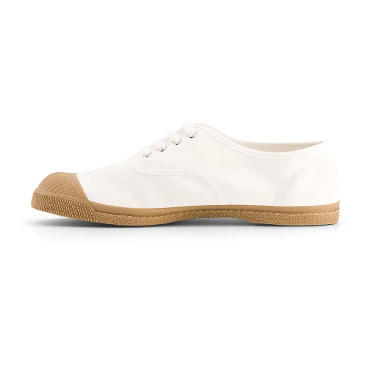 Bensimon Tennis Lacets Colorsole | Blanc