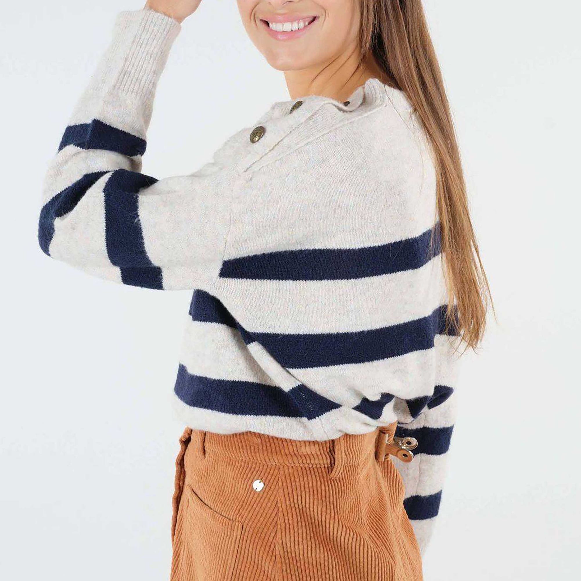 Pull Femme beige