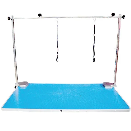 Garfo de ponte universal seguro e resistente, ajustável em altura e comprimento, inclui duas argolas.