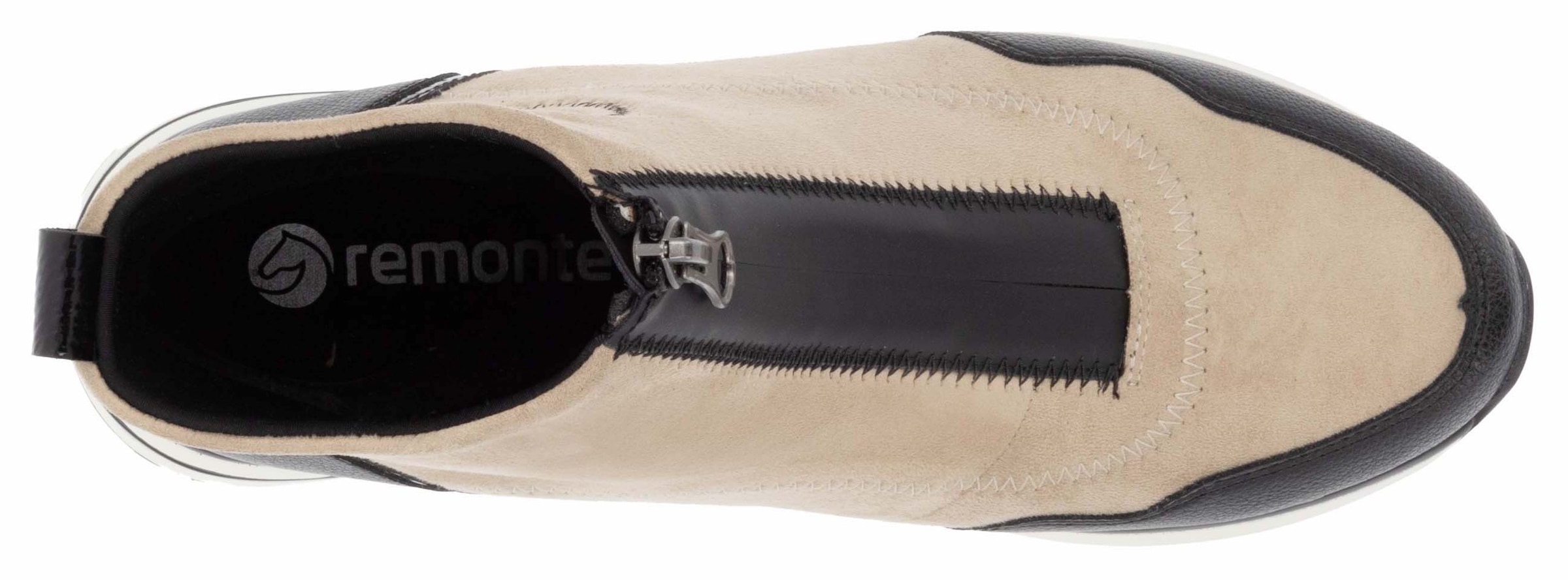 Remonte Slip-On Sneaker  , Keilabsatz, Boots, Stiefelette mit praktischer Anziehlasche