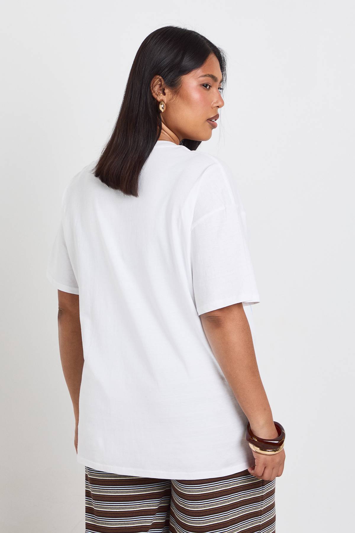 boohoo T-shirt Grande Taille Margarita