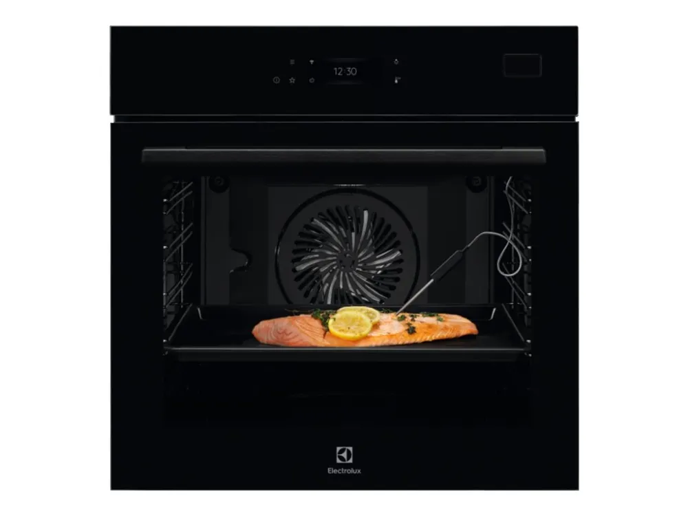 Electrolux SteamBoost 800 EOB8S39WZ - Ovn - med dampfunktion - til indbygning - Wi-Fi - niche - bredde: 56 cm - dybde: 55 cm - højde: 59 cm - med selv-rengøring - Klasse A   - sort