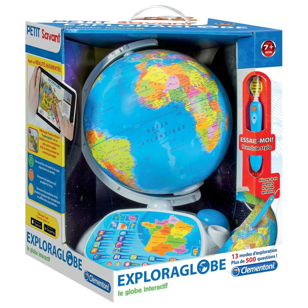EDUCATION CLEMENTONI - EXPLORAGLOBE - GLOBE INTERACTIF