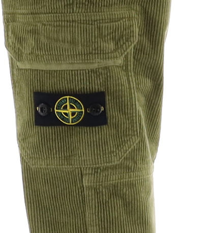 Stone Island Fløjlsbukser - Sage