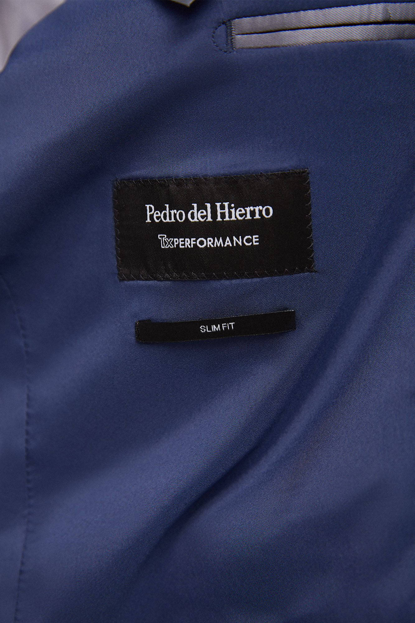 Blazer azul bi-elástico - Azul