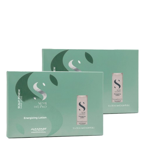 Alfaparf Milano Semi Di Lino Scalp Renew Energizing Lotion Duo 12x10ml