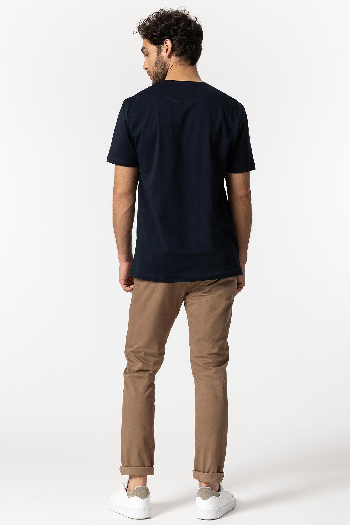 Calças chino de corte slim