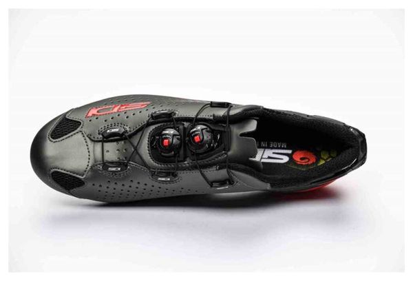 Chaussures Route Sidi Shot 2 Limited Edition Anthracite / Rouge