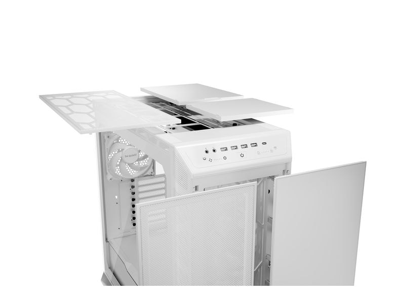 be quiet! PC-Gehäuse Dark Base Pro 901 Weiss PC-Gehäuse mit Sichtfenster