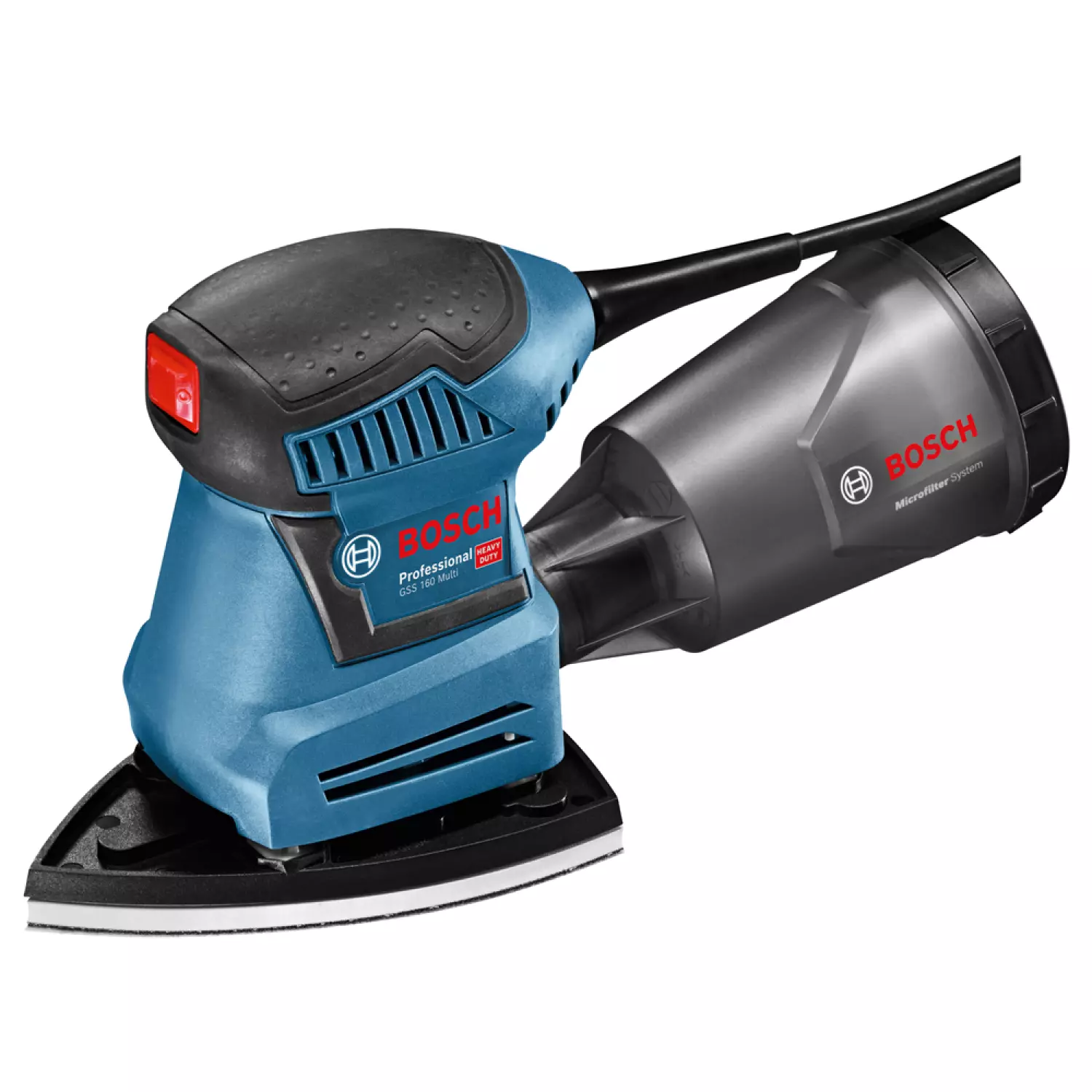 Bosch GSS 160-1 A 3-in-1 Multischuurmachine in L-Boxx - 180W