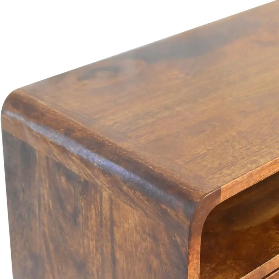 Artisan Furniture Solid hout Kastanje Sidetable Tafel