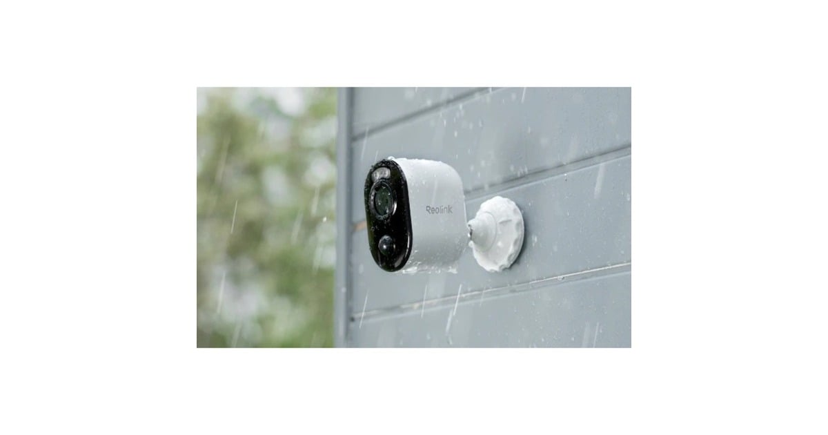 ReolinkHub 1 met 2x Argus Series B310 beveiligingscamera  (Wit, 3 MP | WLAN | kleurennachtzicht)