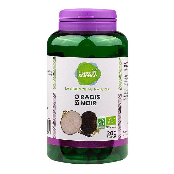 Radis noir 200 gélules