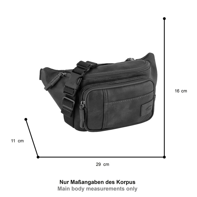 camel active Bauchtasche »Laos« funktionaler Begleiter mit sportlichen Details ideal für den Alltag