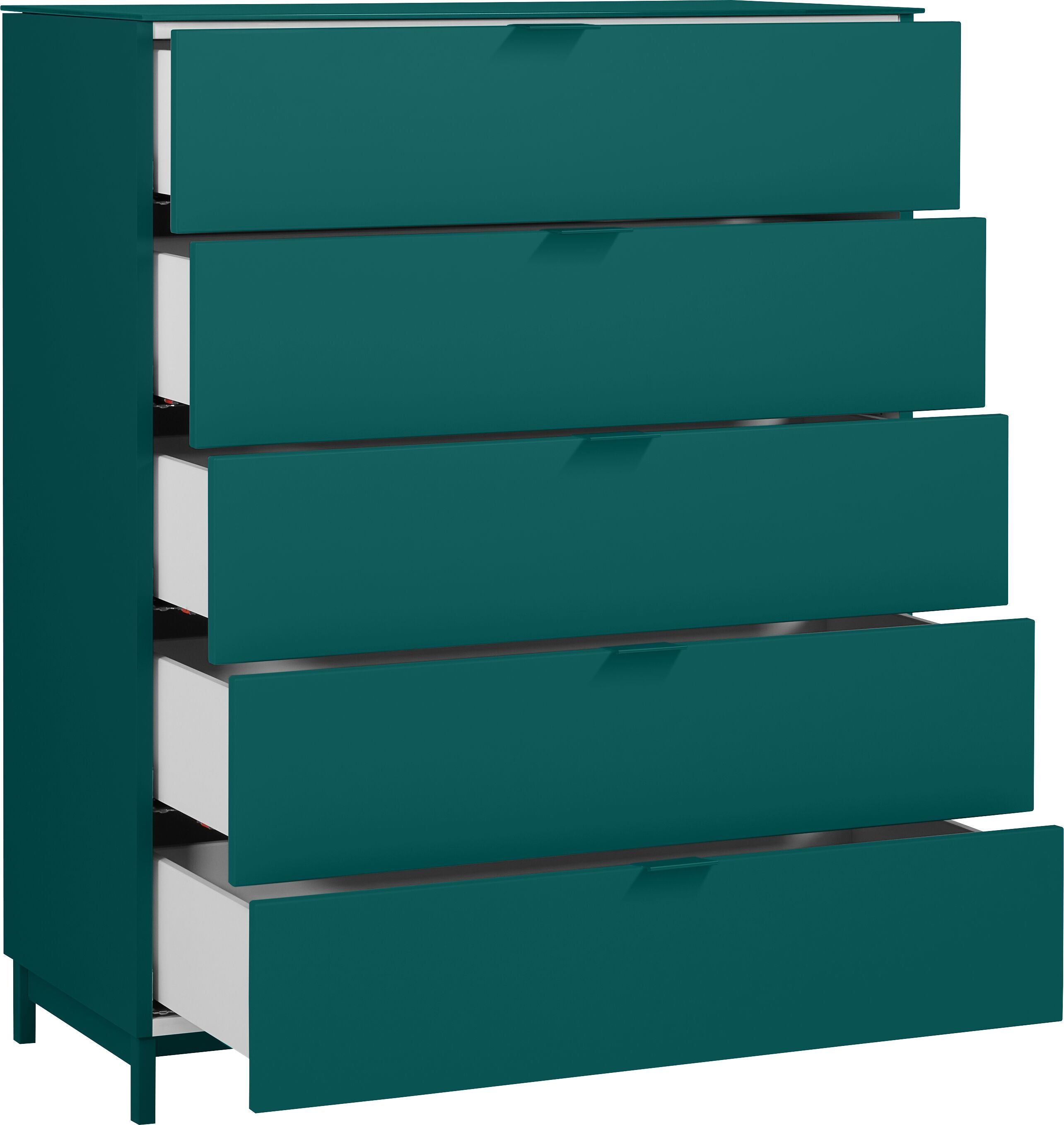 TILL Kommode - Petrol / B: 84.0 cm x T: 41.0 cm x H: 106.0 cm
