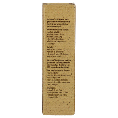 Harmony Pet Natural Hemp Oil 4.5% 20ml