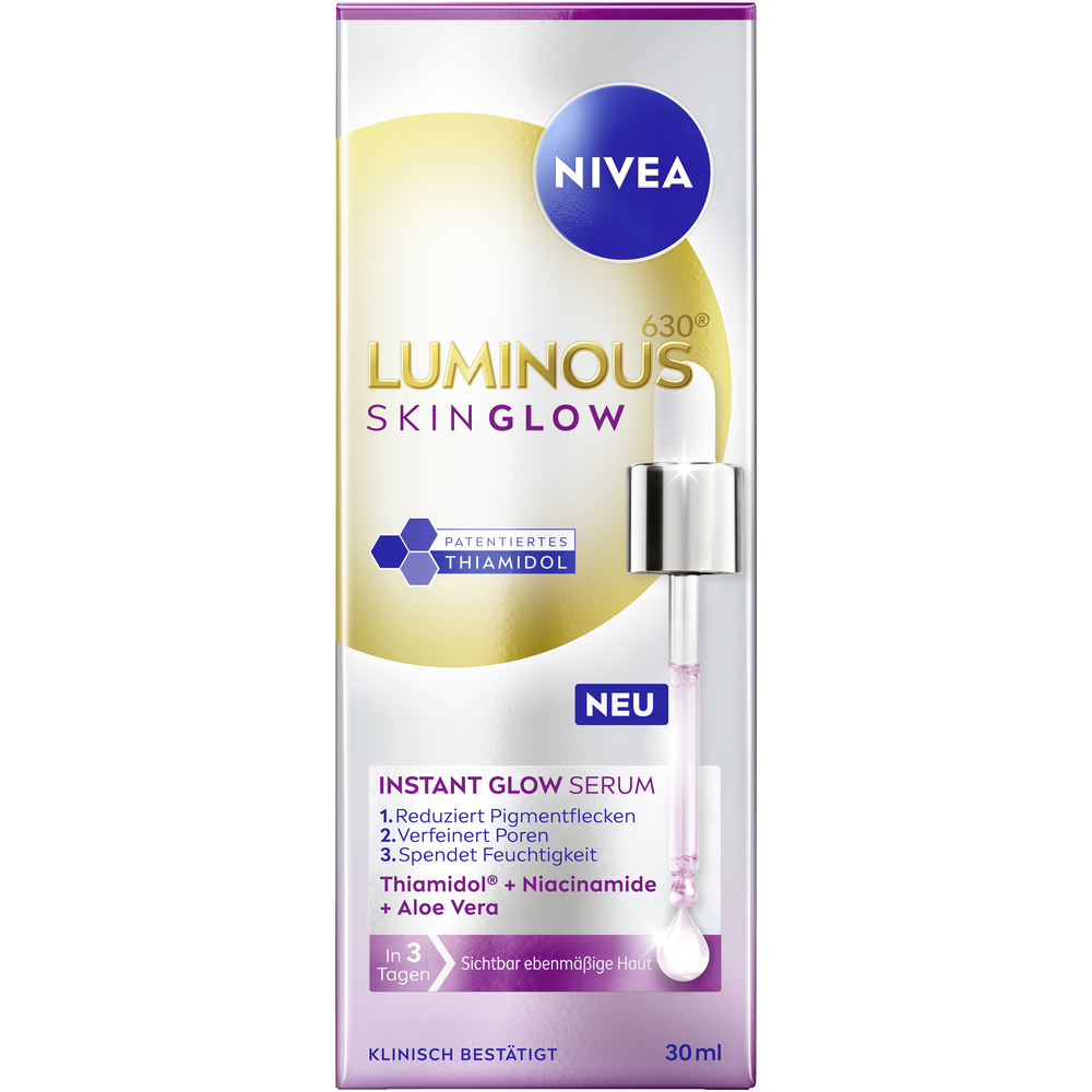 Nivea Luminous630 Serum<br>30 ml, Skin Glow Instant Glow