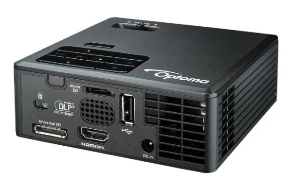 Optoma ML750e - DLP-projektor - LED - 3D - 700 lumen - WXGA (1280 x 800) - 16:10 - 720p