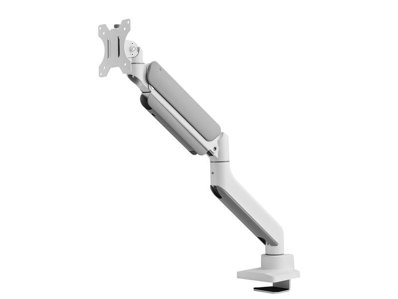NEOMOUNTS Tischhalterung DS70PLUS-450WH1 bis 18 kg – Weiss Vollbewegliche Tischhalterung für 17-49