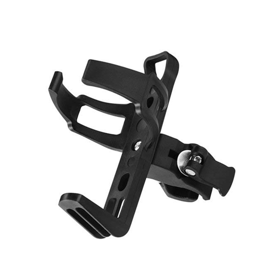 Universal Velo Trinkflaschen Halterung mit Schnellspanner für Fahrrad Lenkstange / Velostange - Schwarz