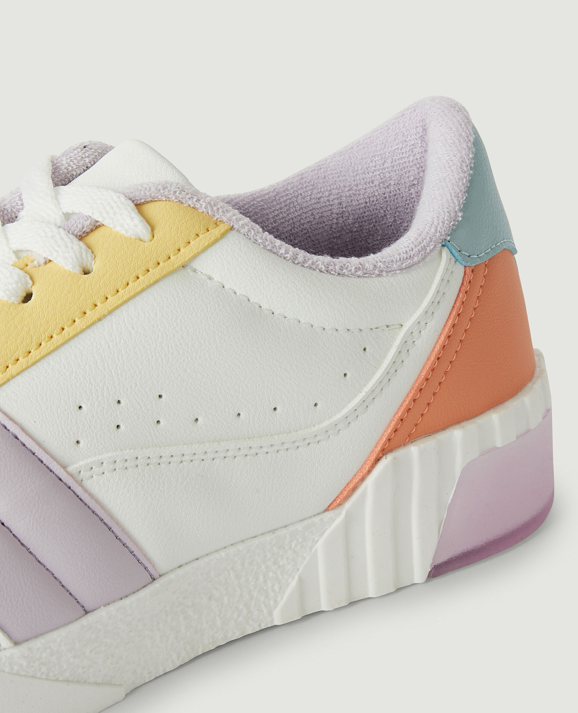 Sneakers compensées - Lilas