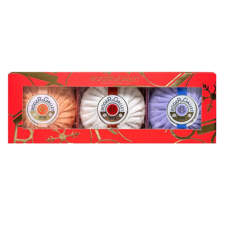 Coffret tri savons parfumés Jean-Marie Farina