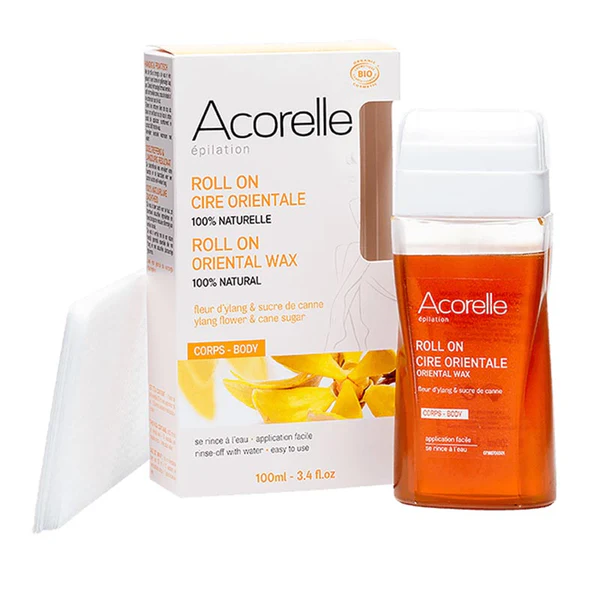 Acorelle Roll-on Cire Orientale Ylang & Sucre de Canne 100 mL