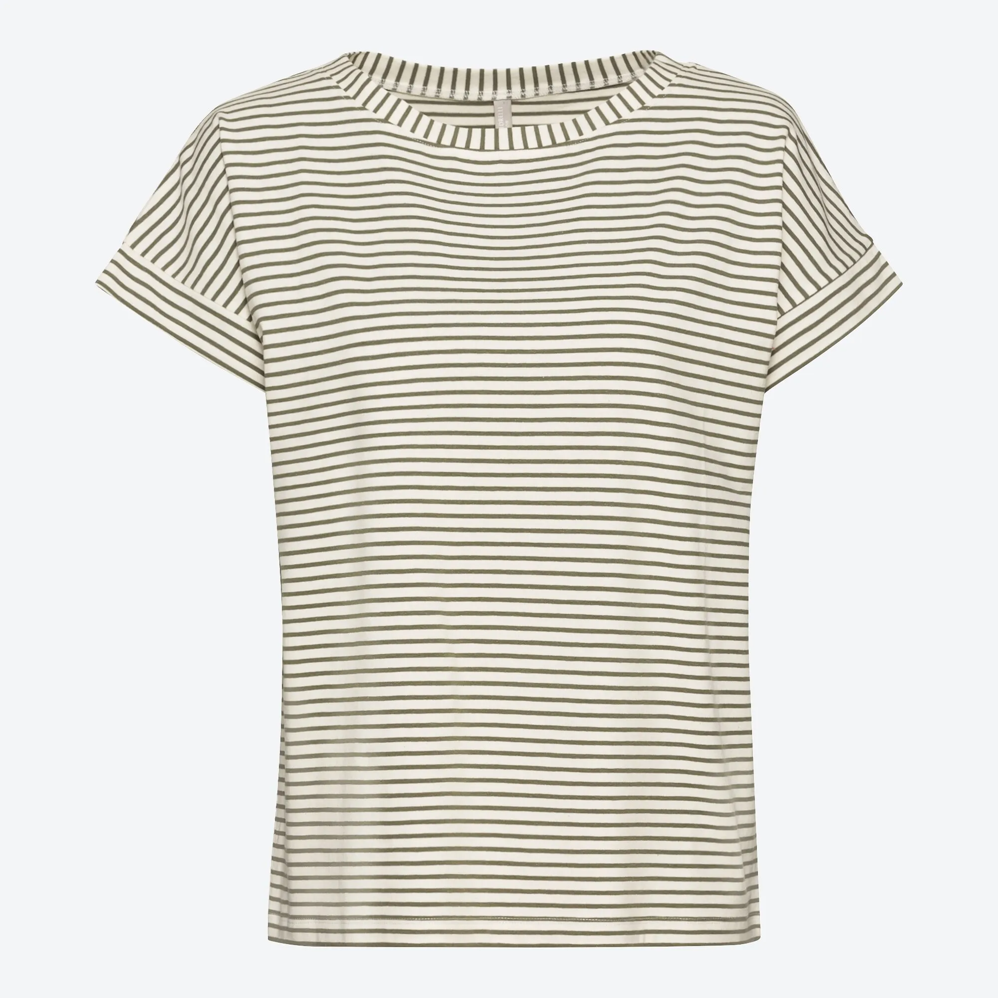 Damen-T-Shirt mit Ringelmuster