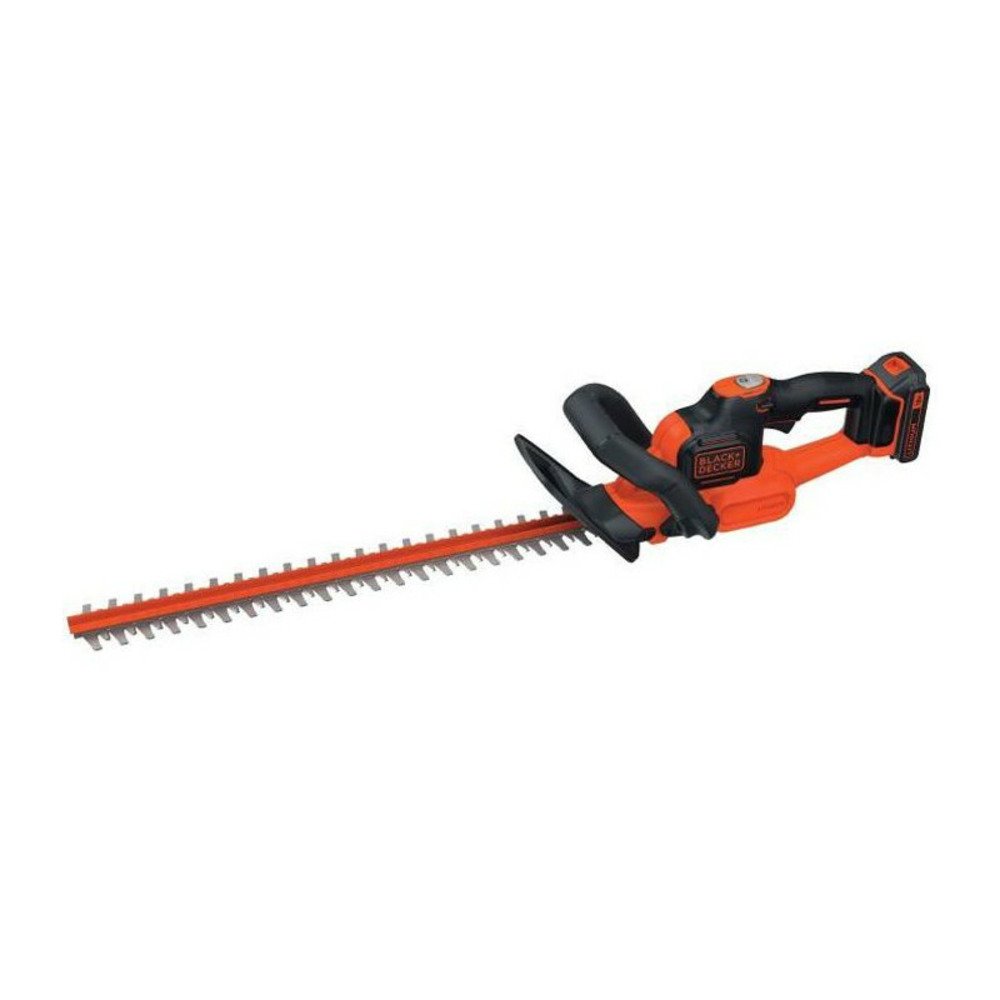 Black & decker taille-haies sans fil anti-blocage gtc18452pc avec batterie 18 v lithium 2 ah