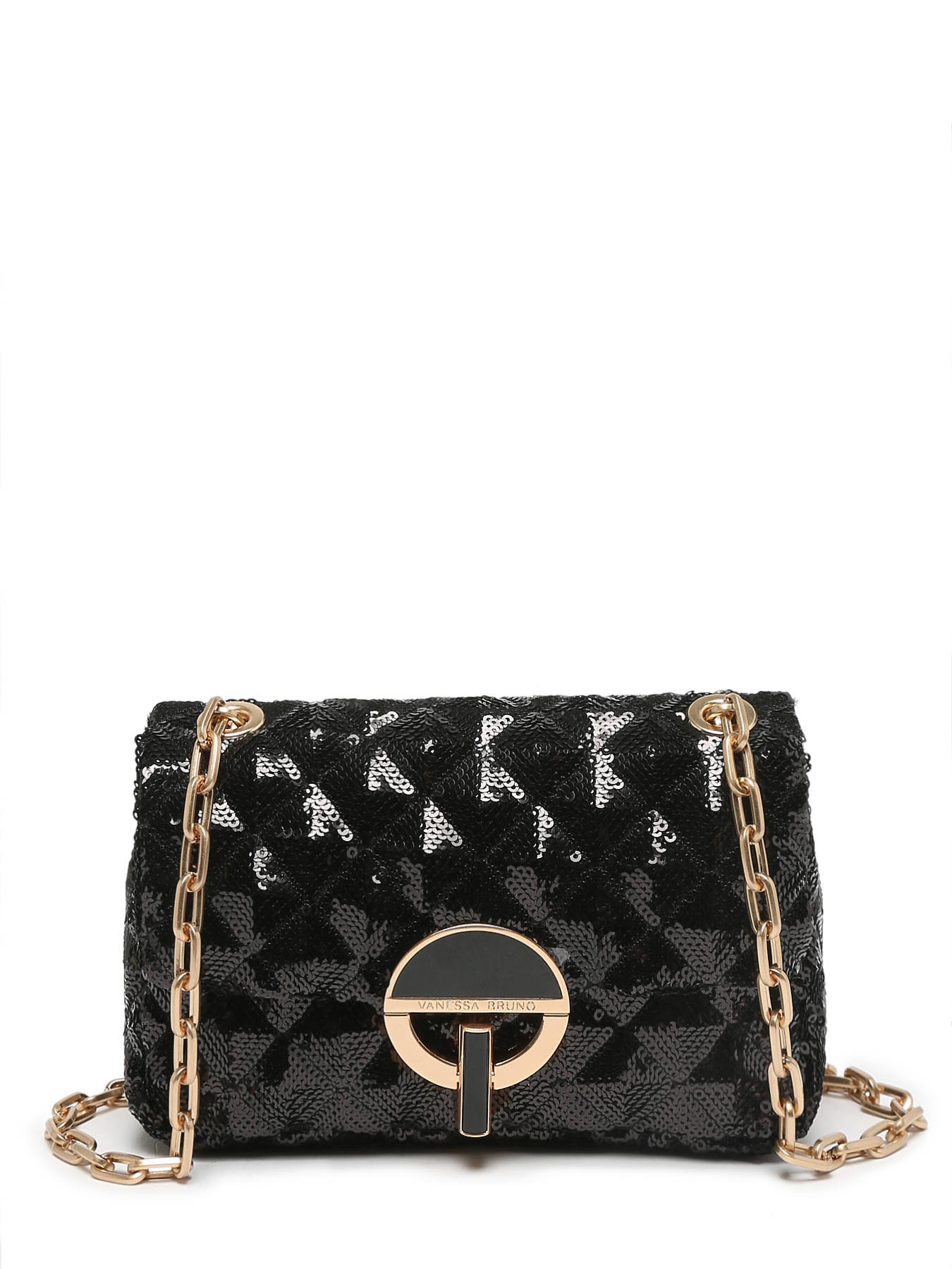 Sac bandoulire Nano Moon  squins VANESSA BRUNO
