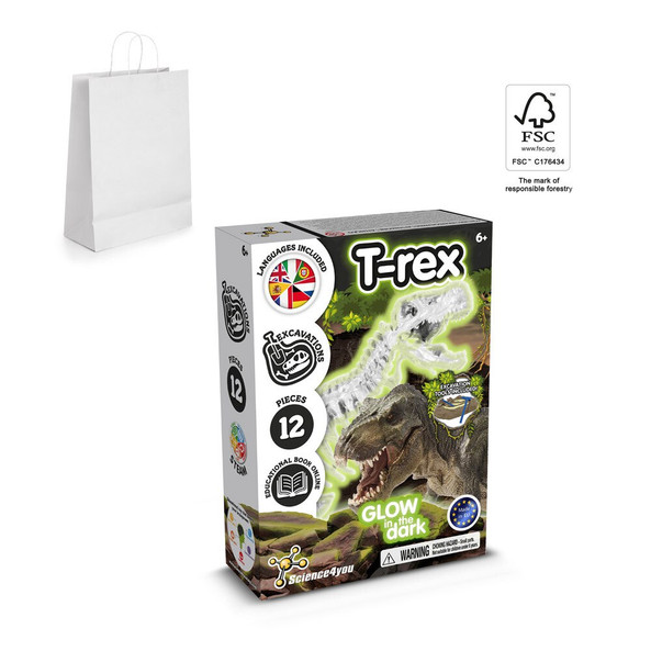 Science4You 35819 - Jeu éducatif livré avec un sac cadeau en papier kraft (90 g/m²), fabriqué à partir de matériaux certifiés FSC™ et d'autres matériaux certifiés