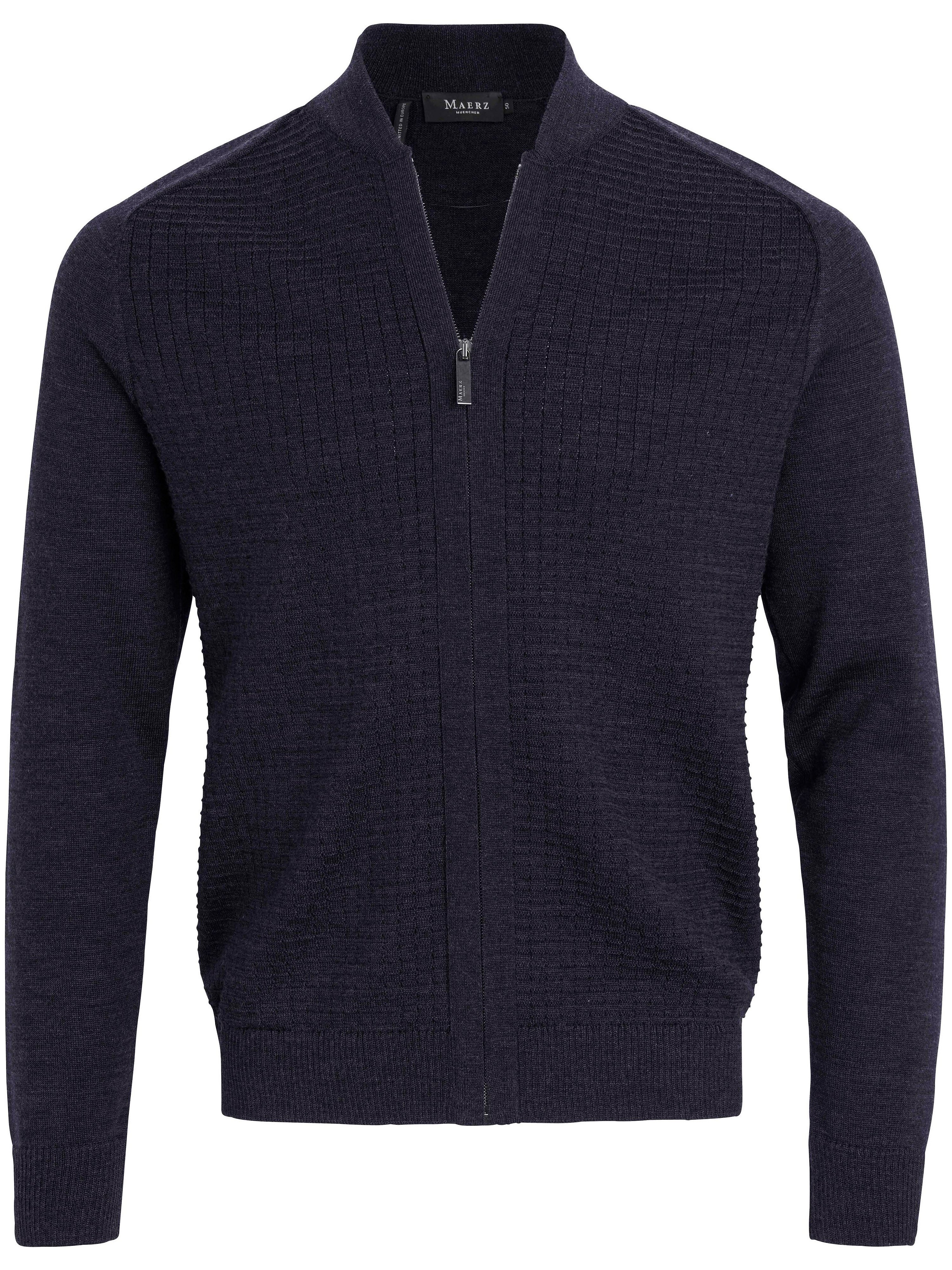 Strickjacke aus 100% Schurwolle-Merino