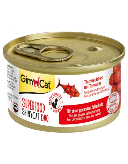 Gimcat Superfood Shinycat Duo 70 g - Kattenvoer