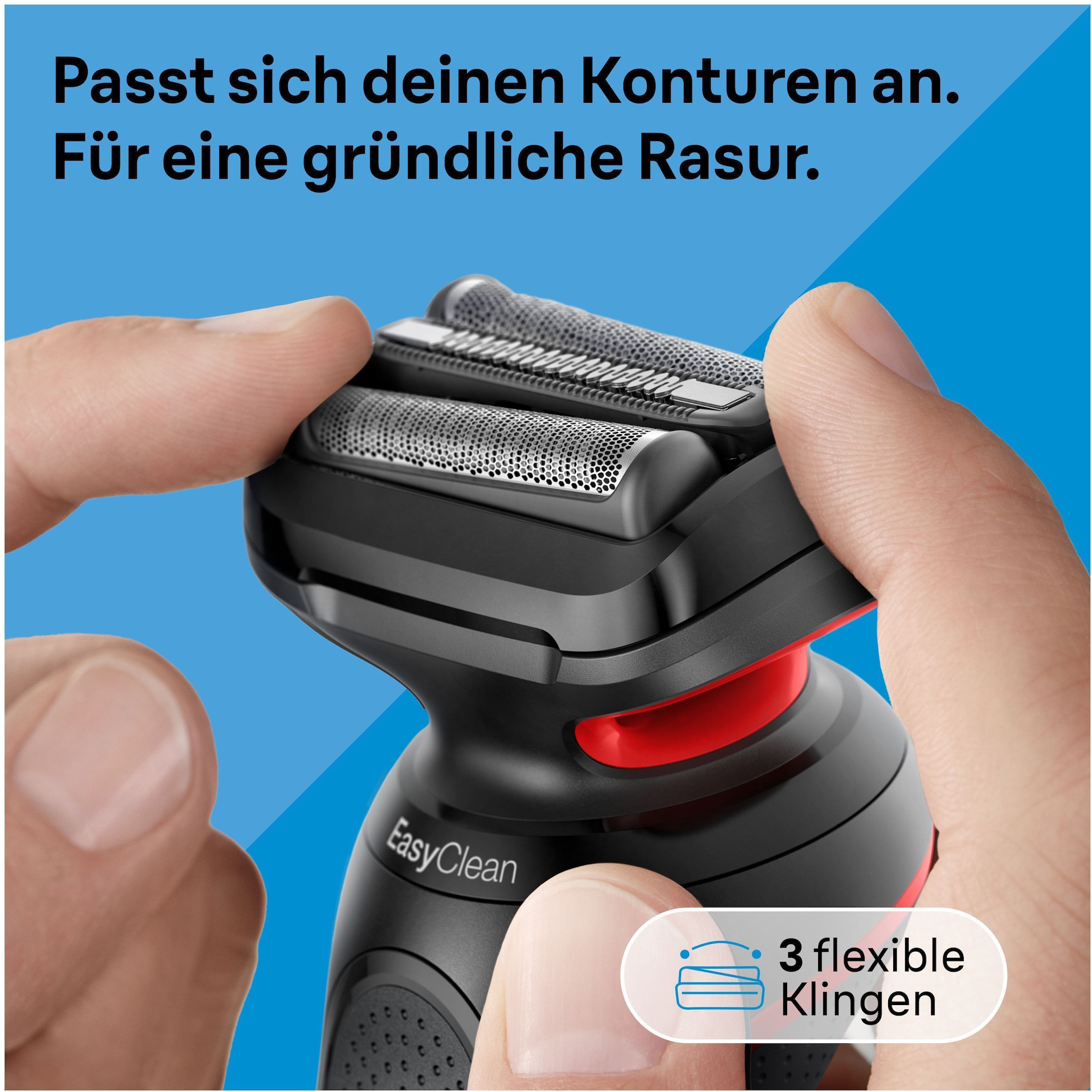 Braun Elektrorasierer »Series 5 51-R1000s« EasyClean, Wet&Dry