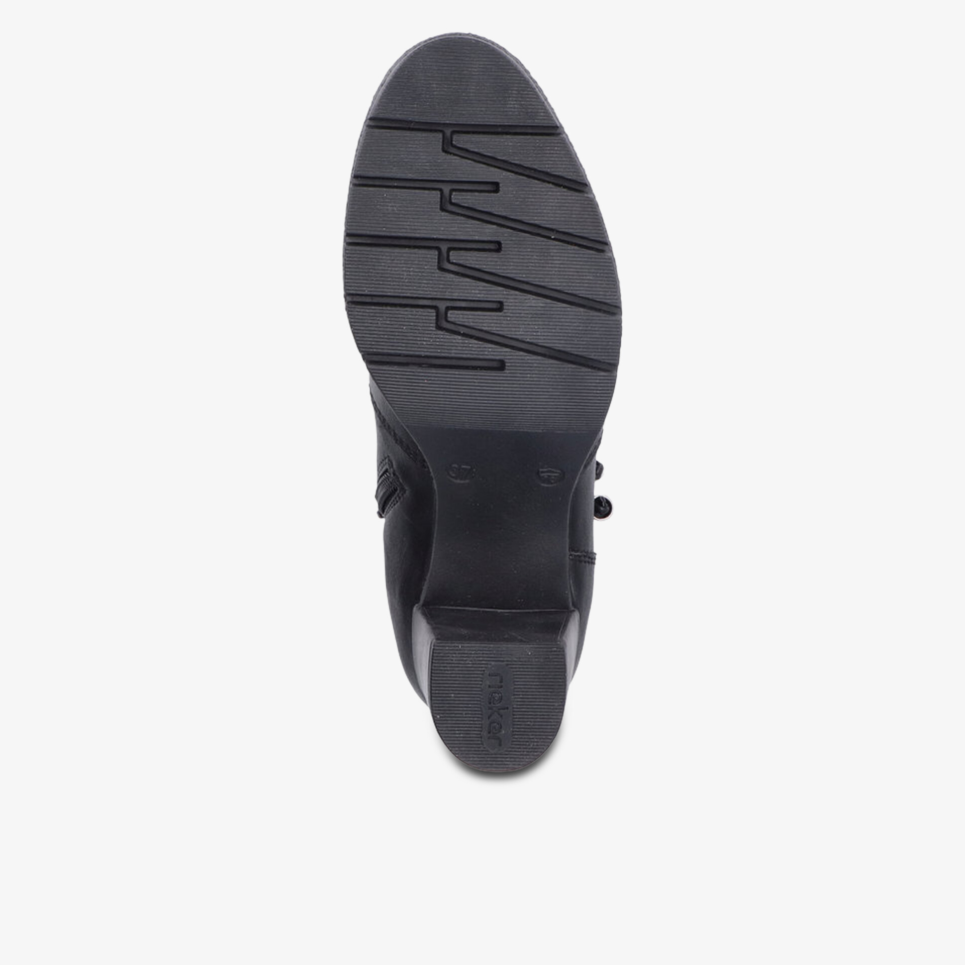 rieker Damen Klassische Stiefeletten schwarz