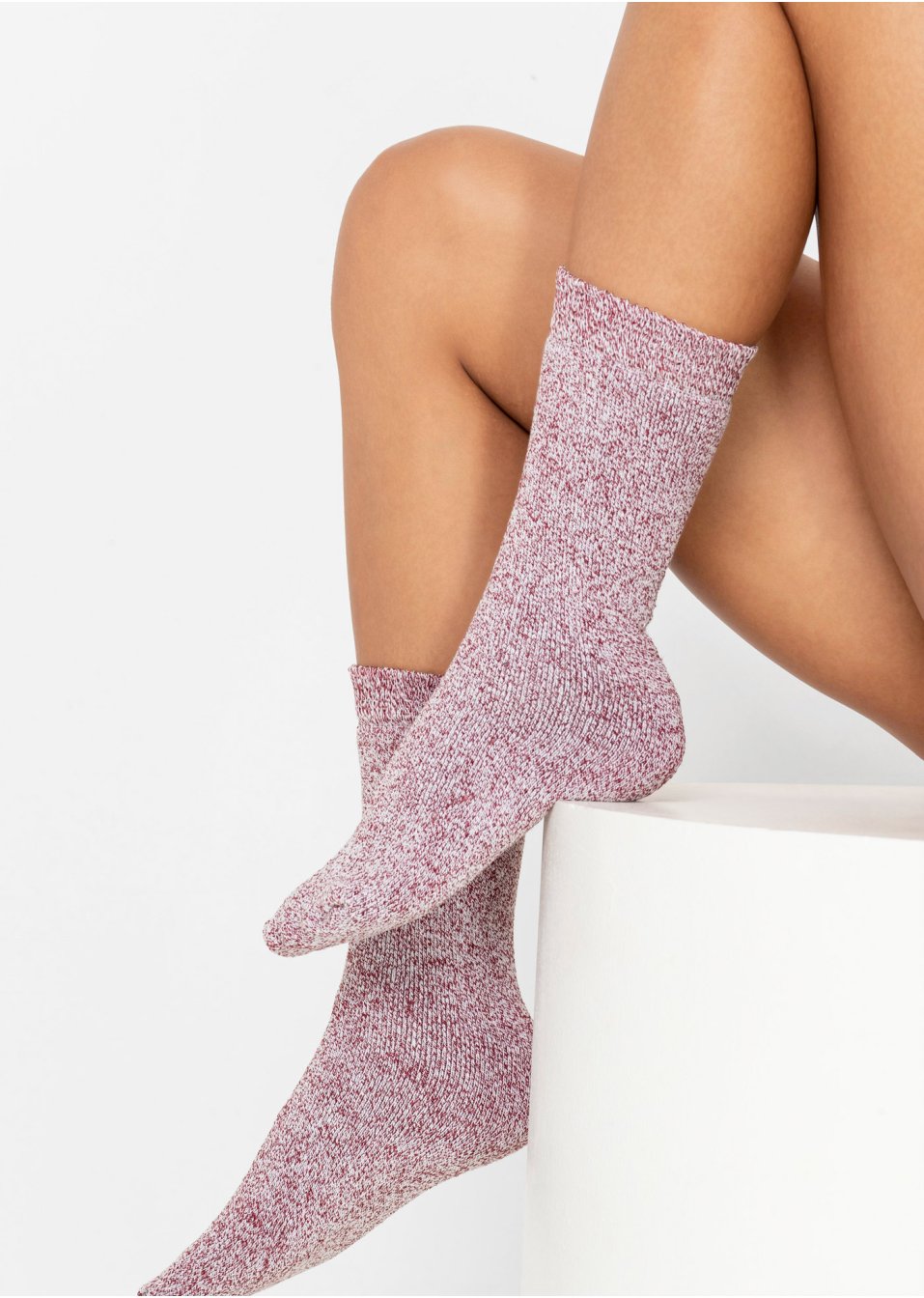 Lot de 5 paires de chaussettes thermo en éponge