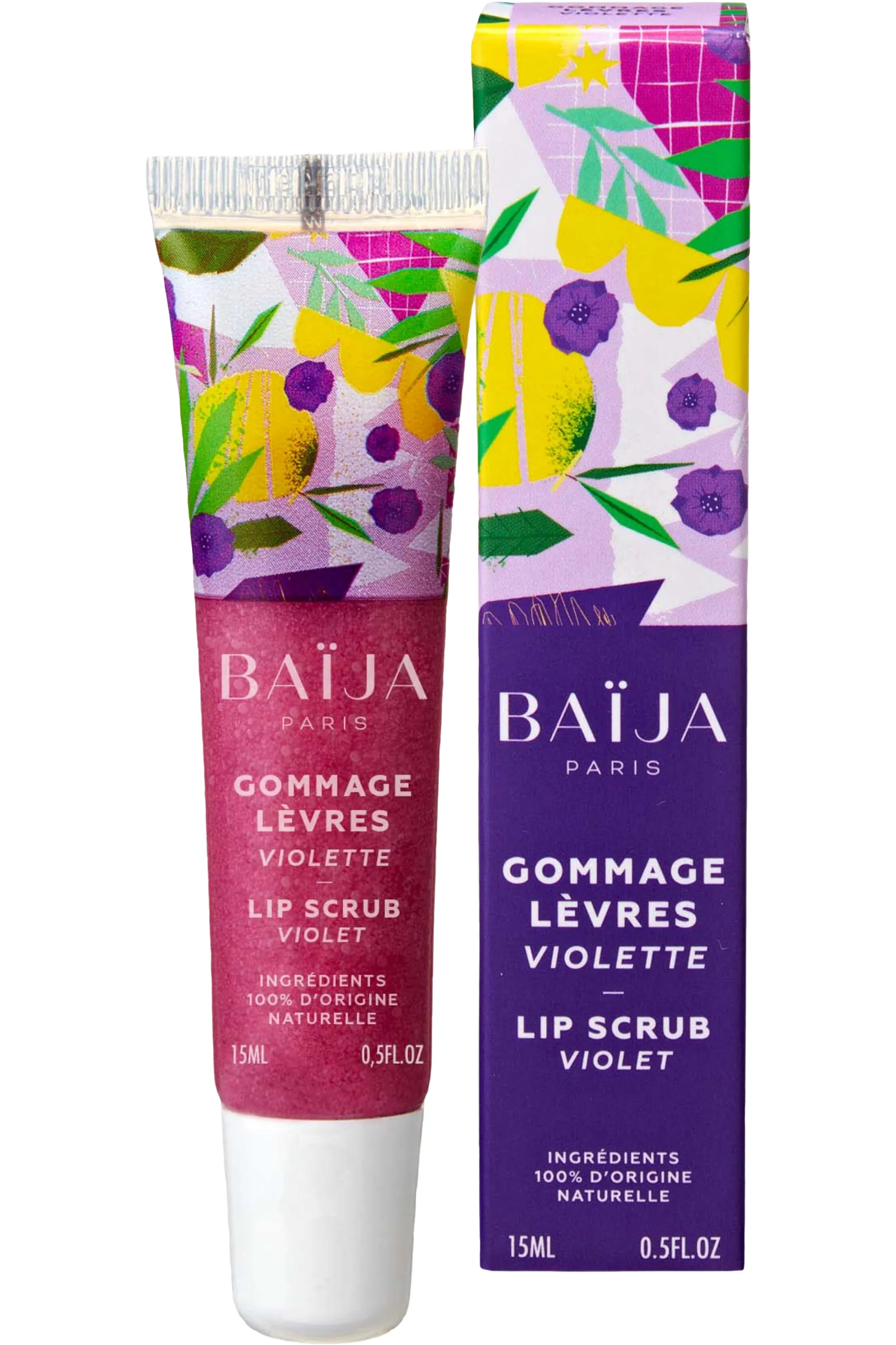 Baïja Gommage lèvres parfums fruités-15 ml