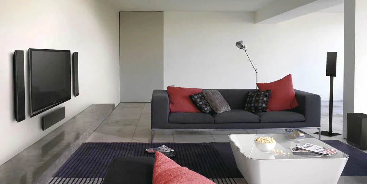 KEF T101 Noir (la paire) Enceintes murales