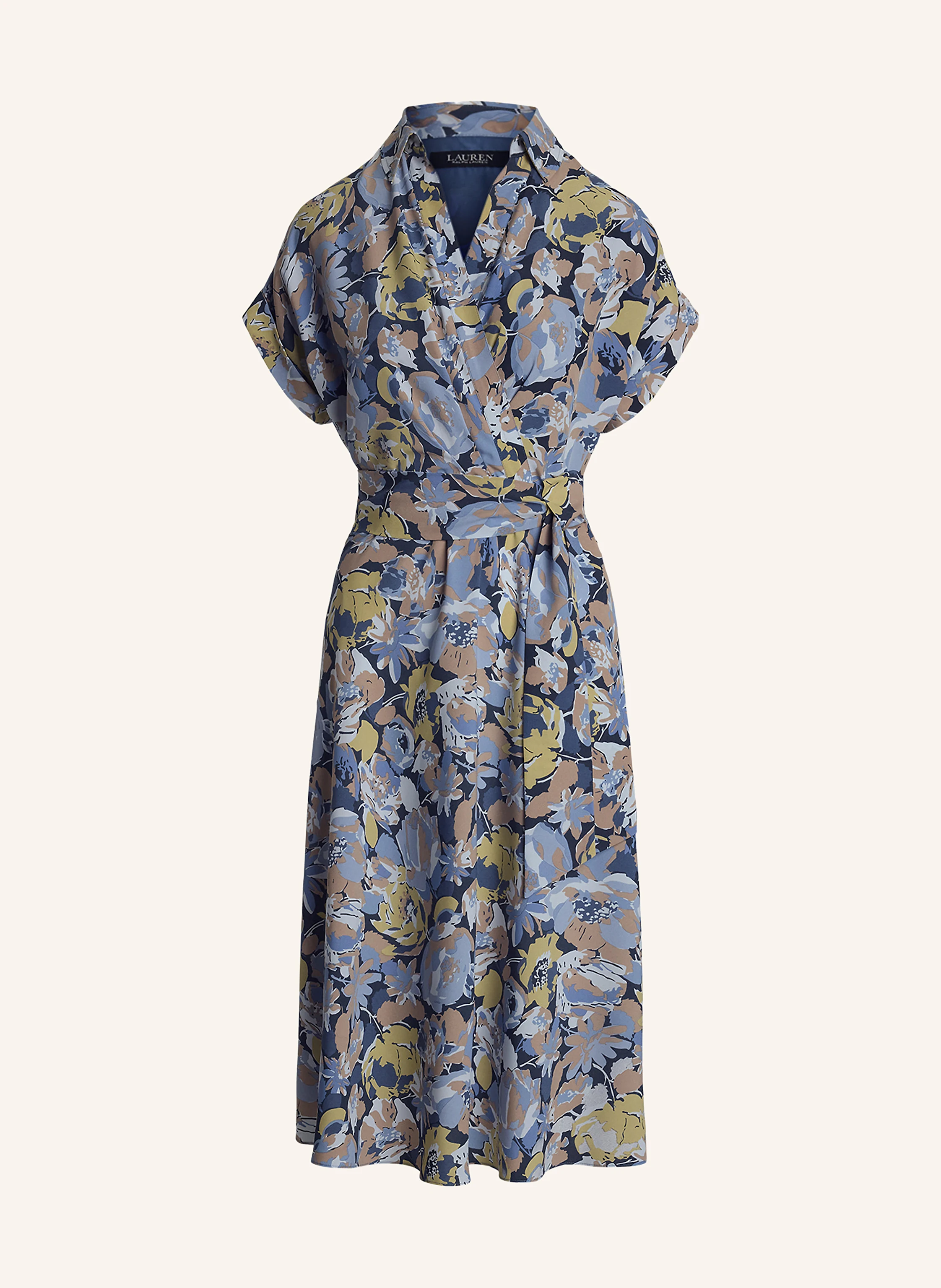 LAUREN RALPH LAUREN Kleid in Wickeloptik