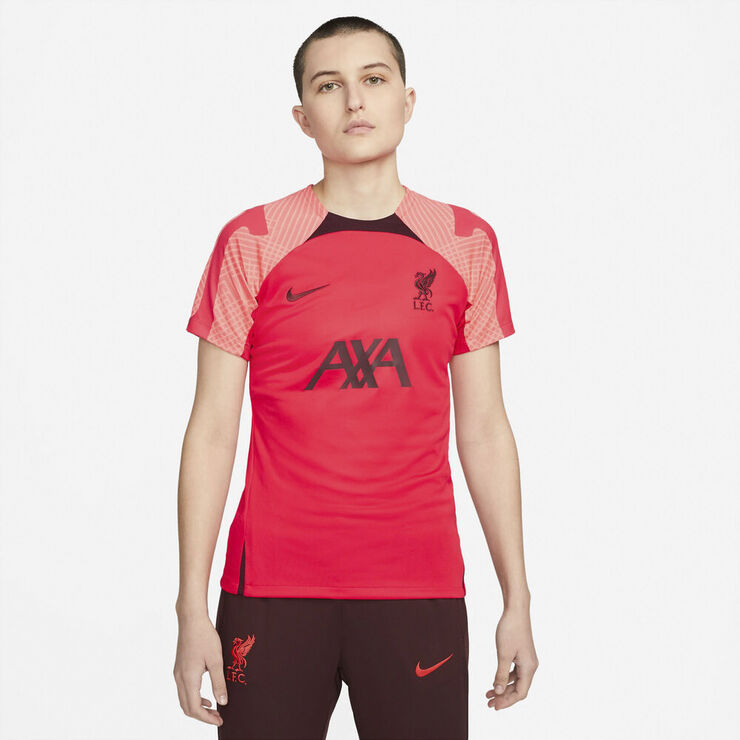 Nike Liverpool Fc Strike Dri Fit T Shirt Rød