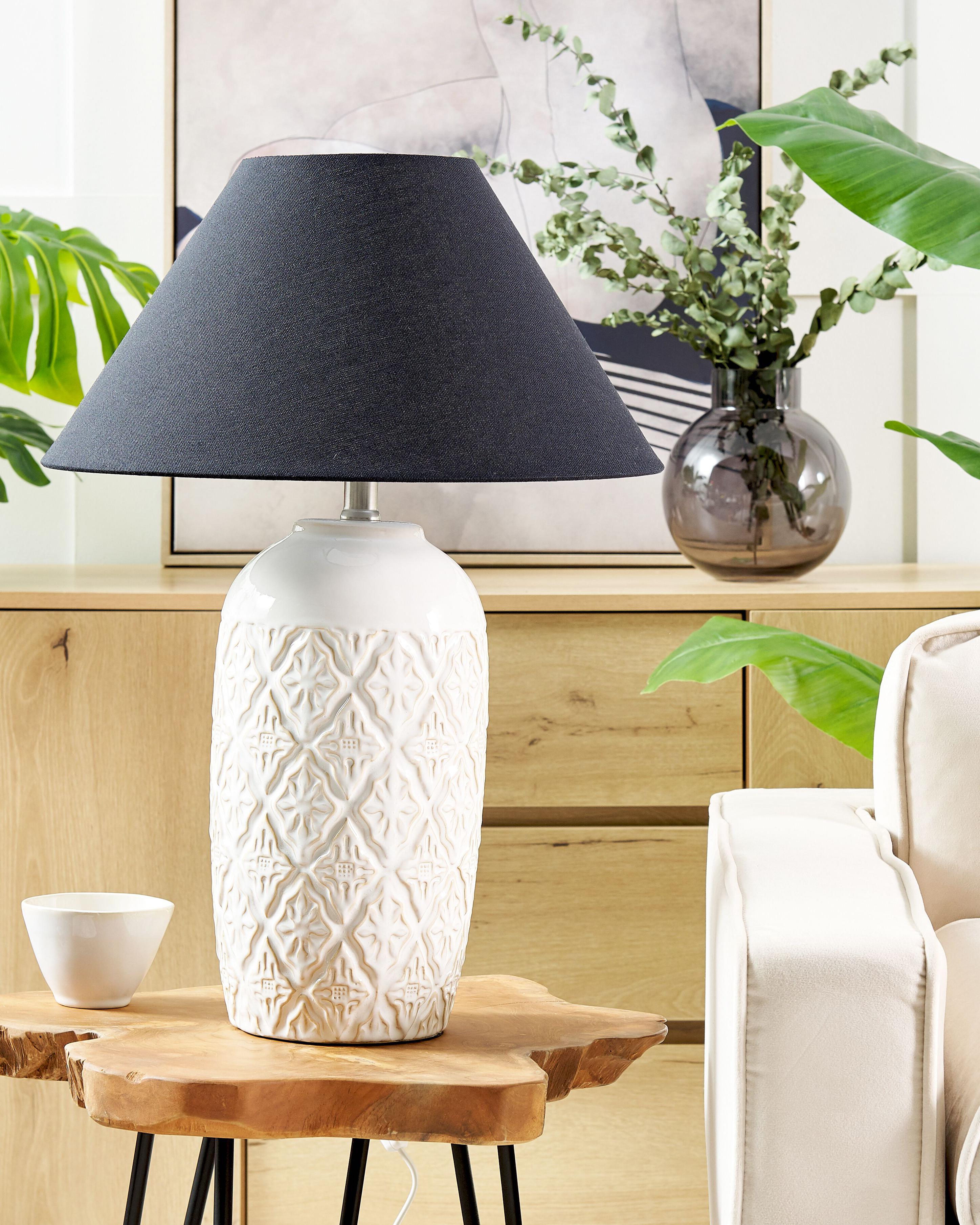 Tafellamp TELIRE Keramiek Beige