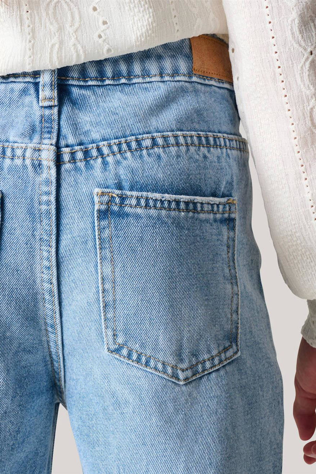 Shoeby wide leg jeans medium blue denim