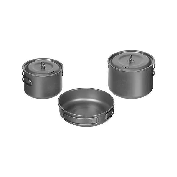 Fox Outdoor -  Kochset Titan 5-teilig